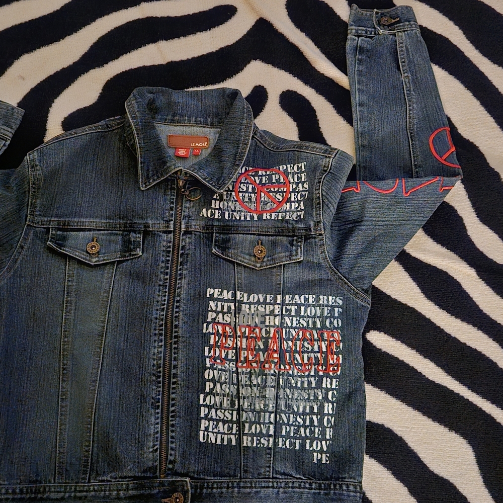 Le More Denim Jean Jacket